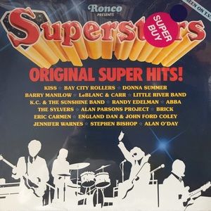 Superstars Original Super Hits (sealed vinyl LP)